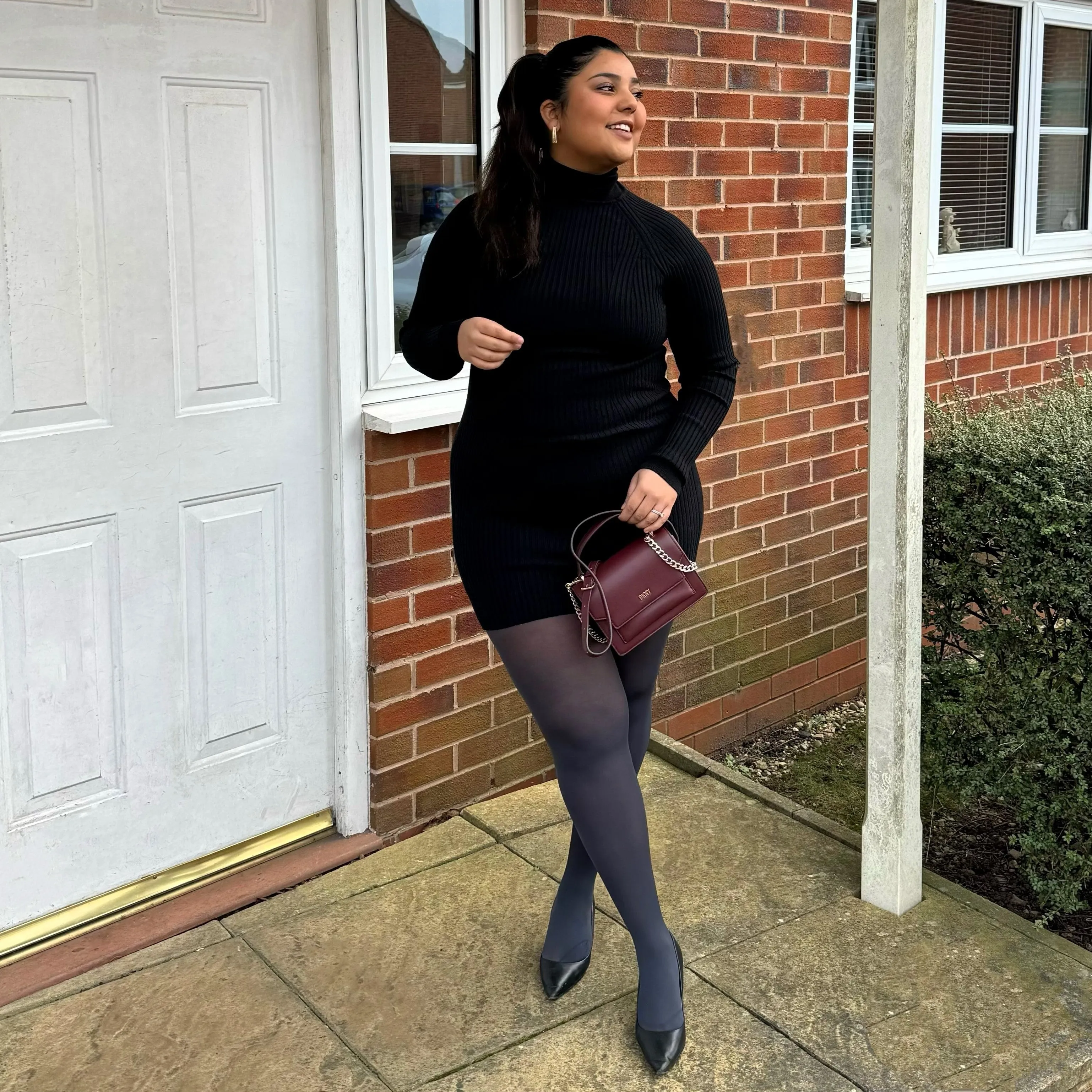 50 Denier Tights - Slate