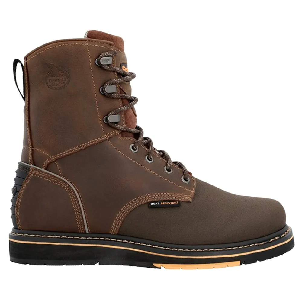 8 inch AMP LT Lace Up Work Boots