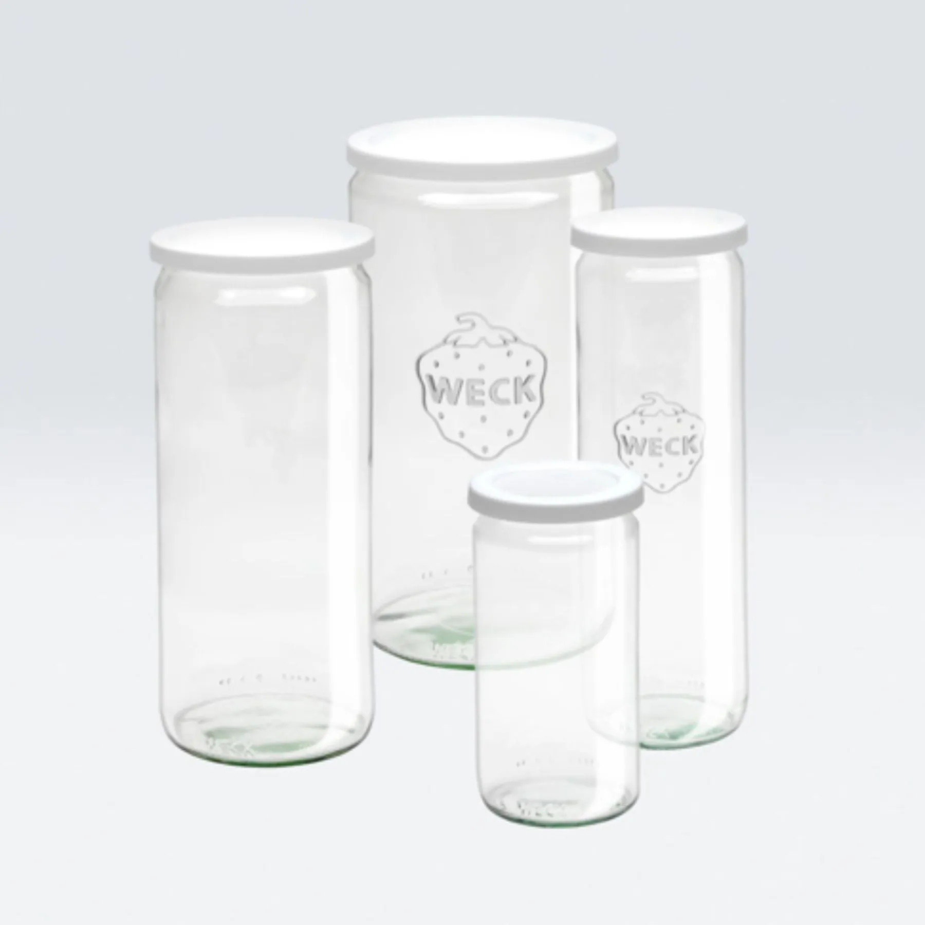 975 Cylindrical Jar - 1/4L