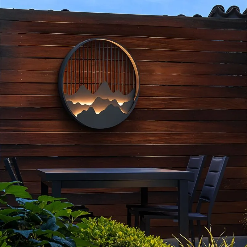 Alpine Outdoor Wall Lamp