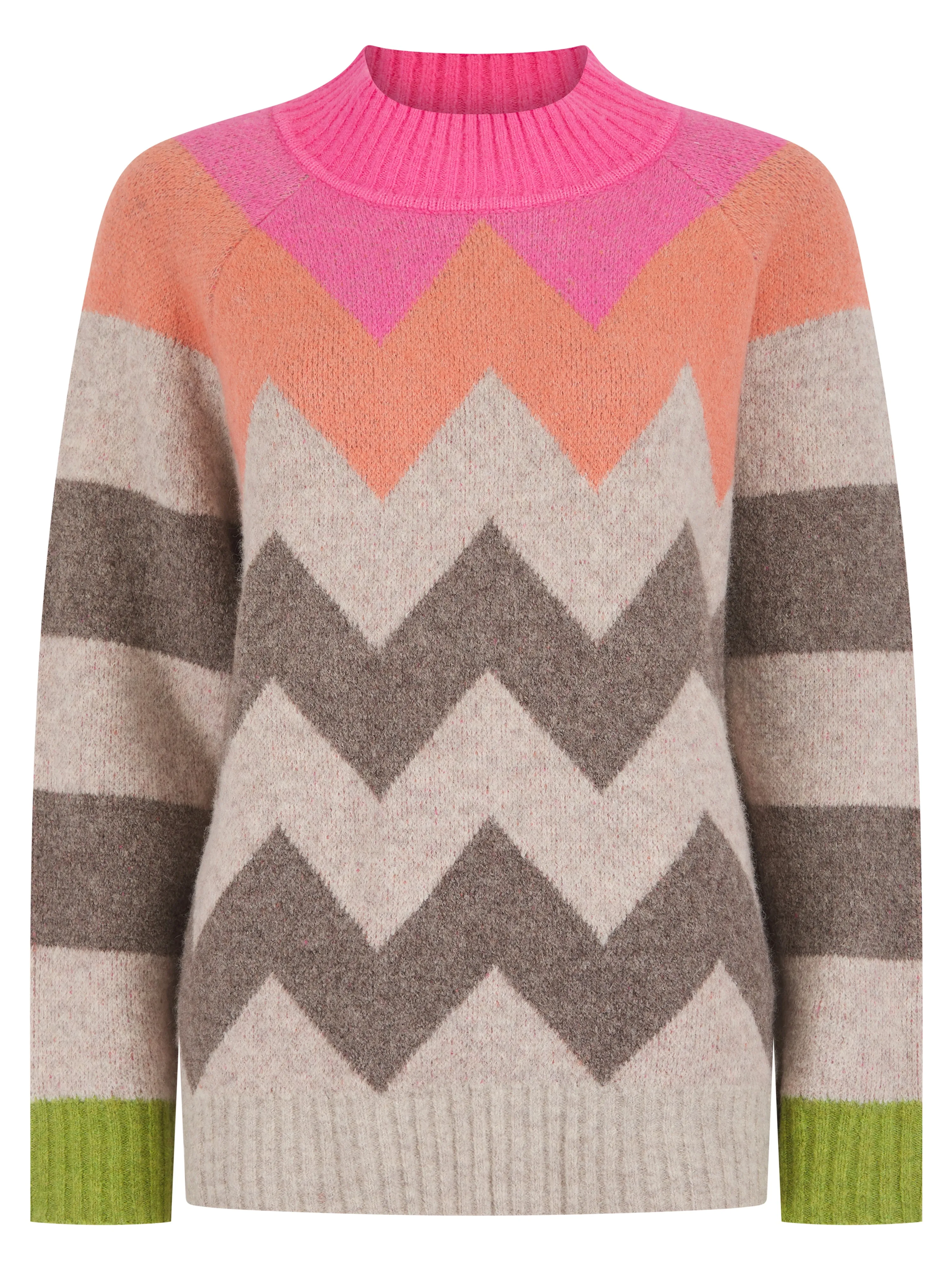 ANDREA JUMPER IN PINK MIX