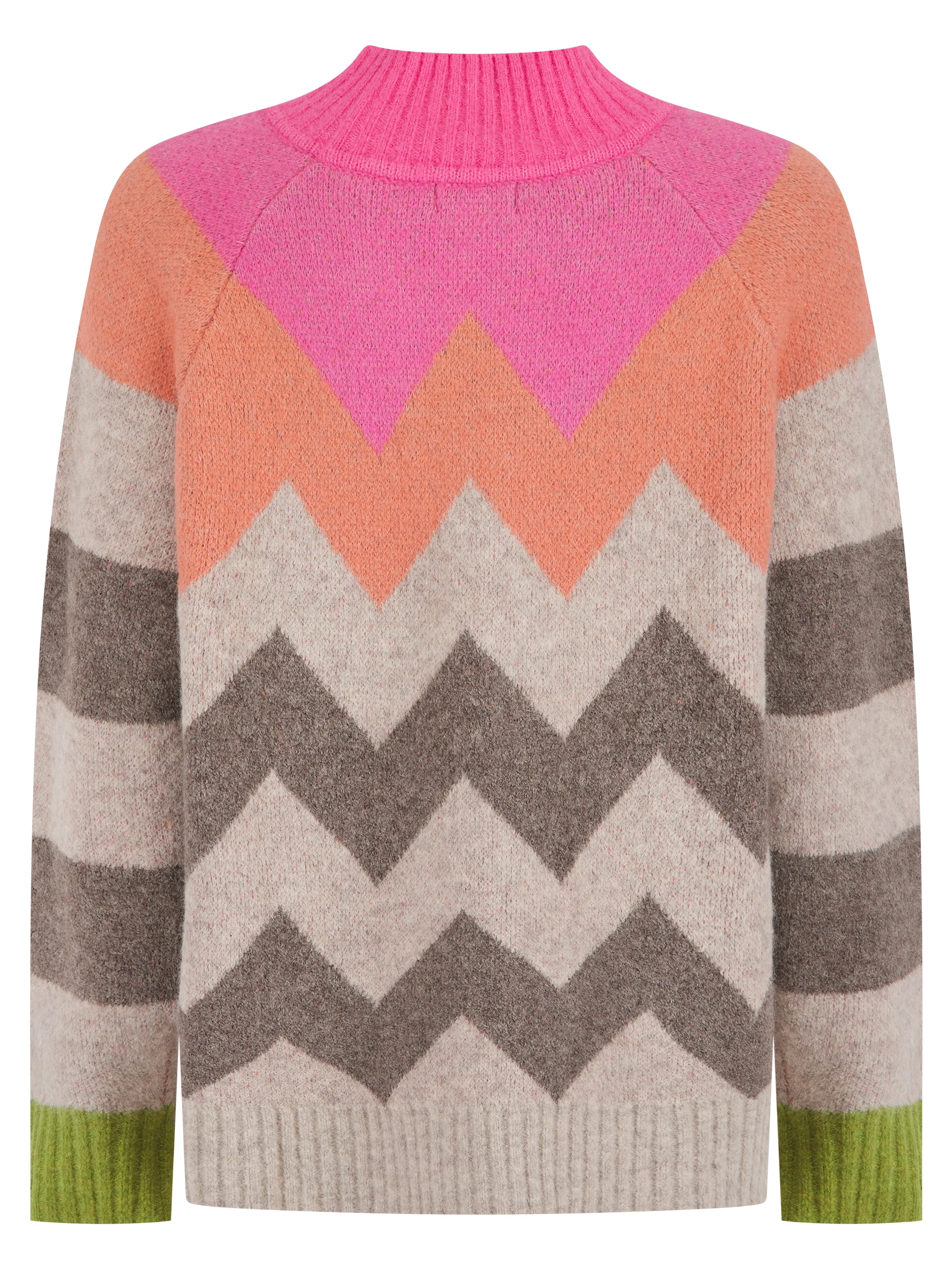 ANDREA JUMPER IN PINK MIX