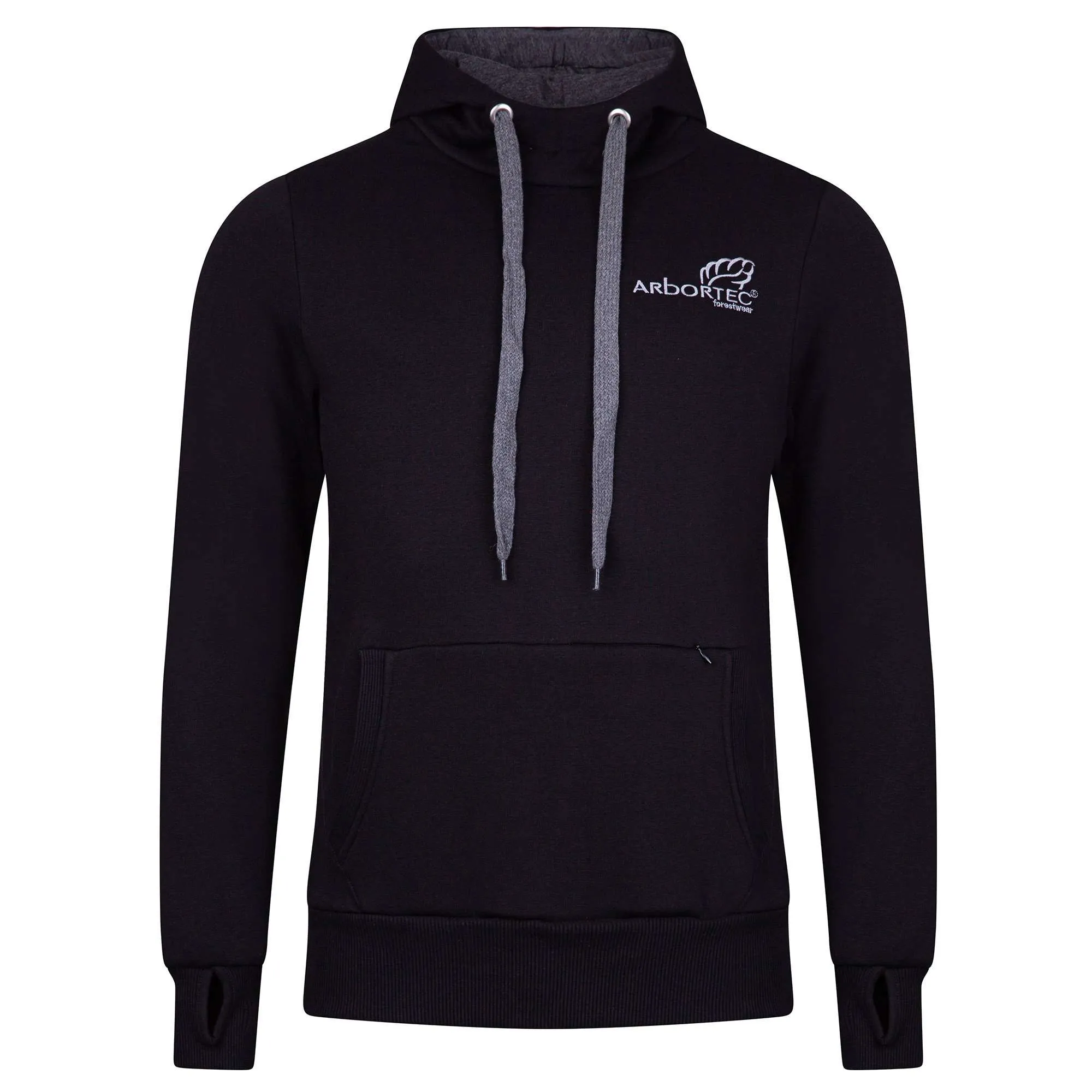 AT5015 Arbortec Hoodie PYL High-Neck Black