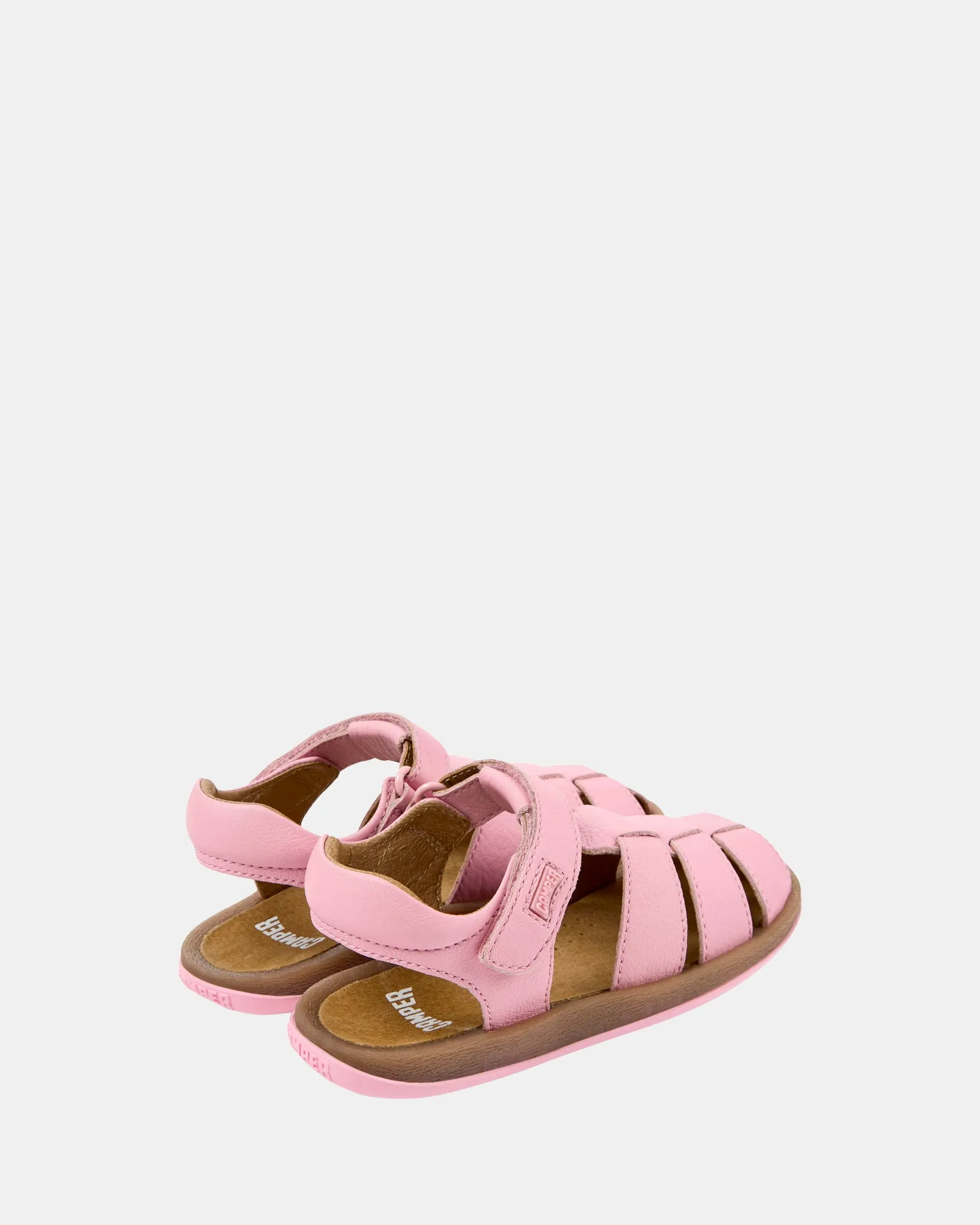 Bicho Cage Sandal Youth Pastel Pink