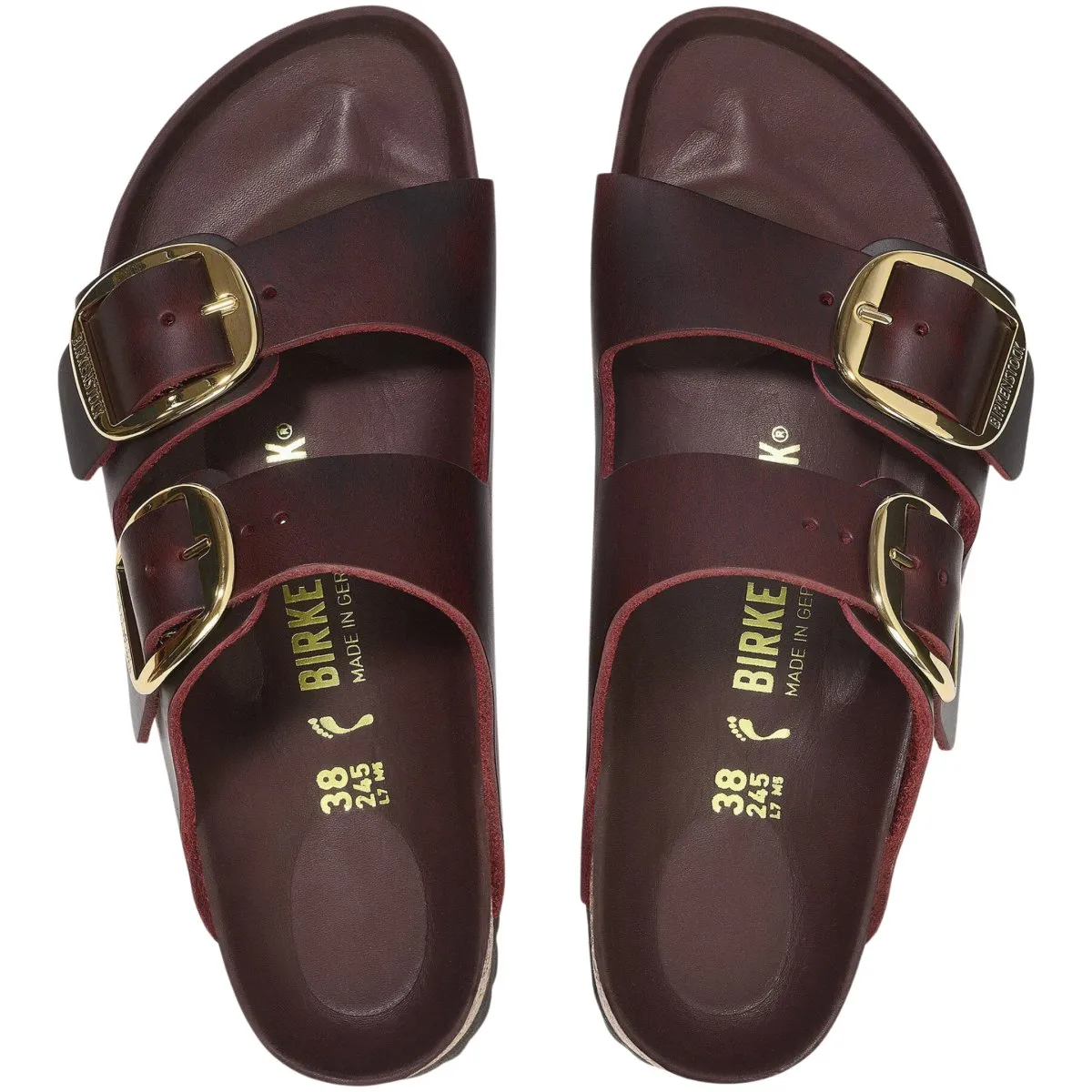 Birkenstock Women's Arizona Big Buckle Zinfandel Oil Leather