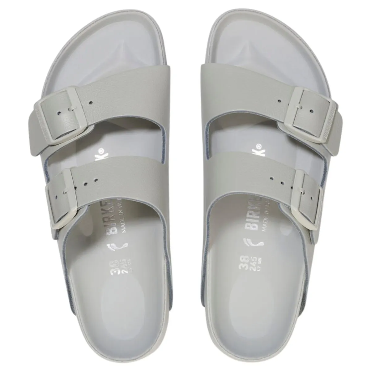 Birkenstock Women's Arizona Exquisite Mineral Gray Leather