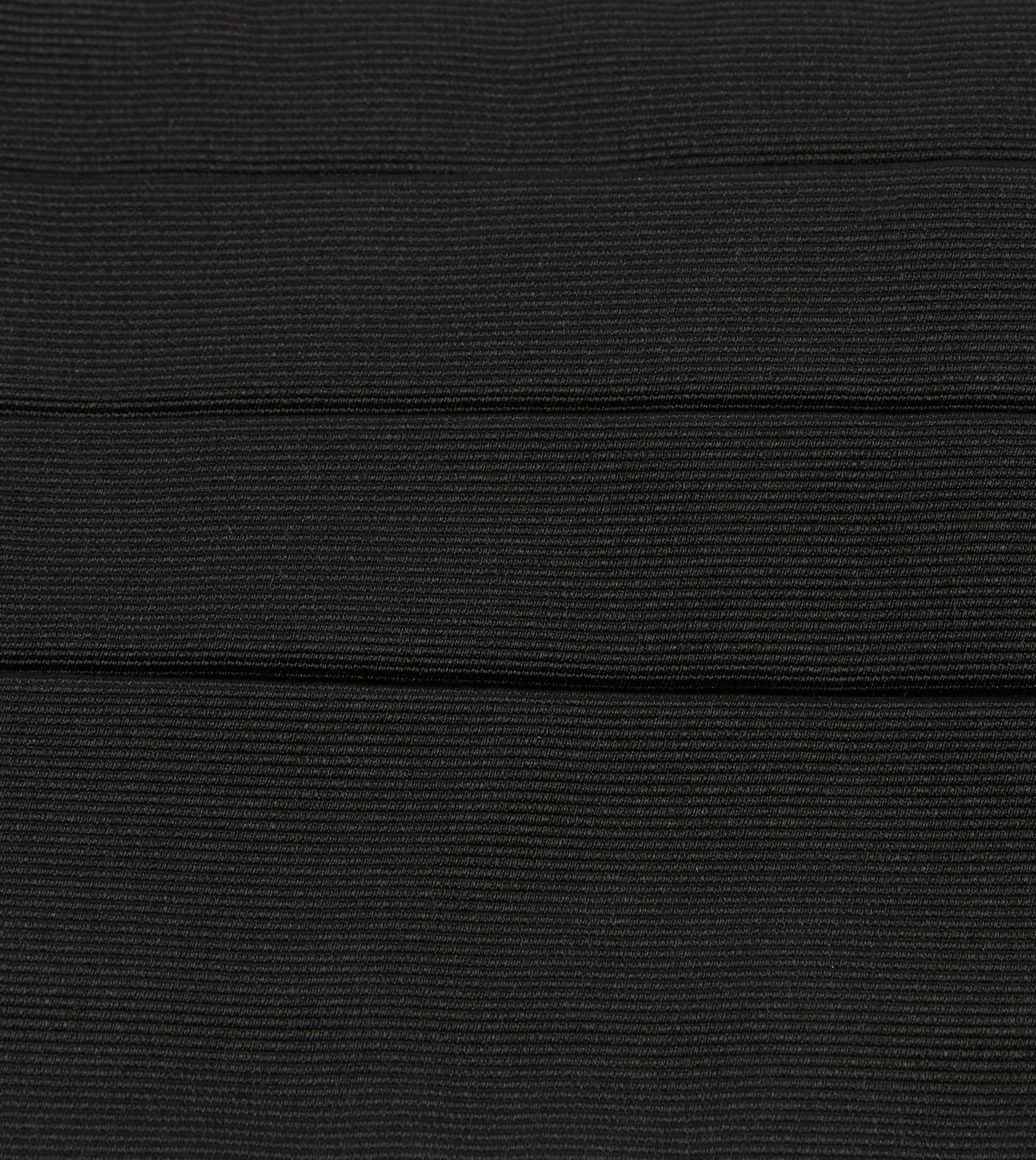 Black Silk Faille Cummerbund