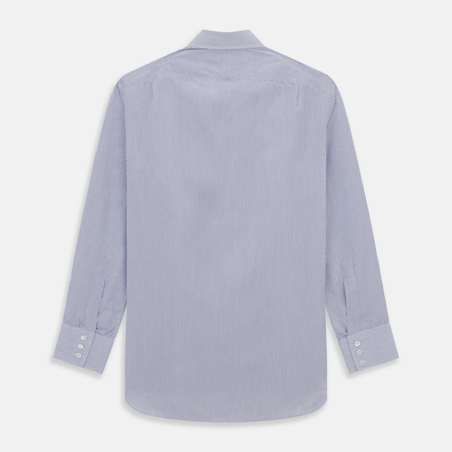 Blue Pinstripe Mayfair Shirt