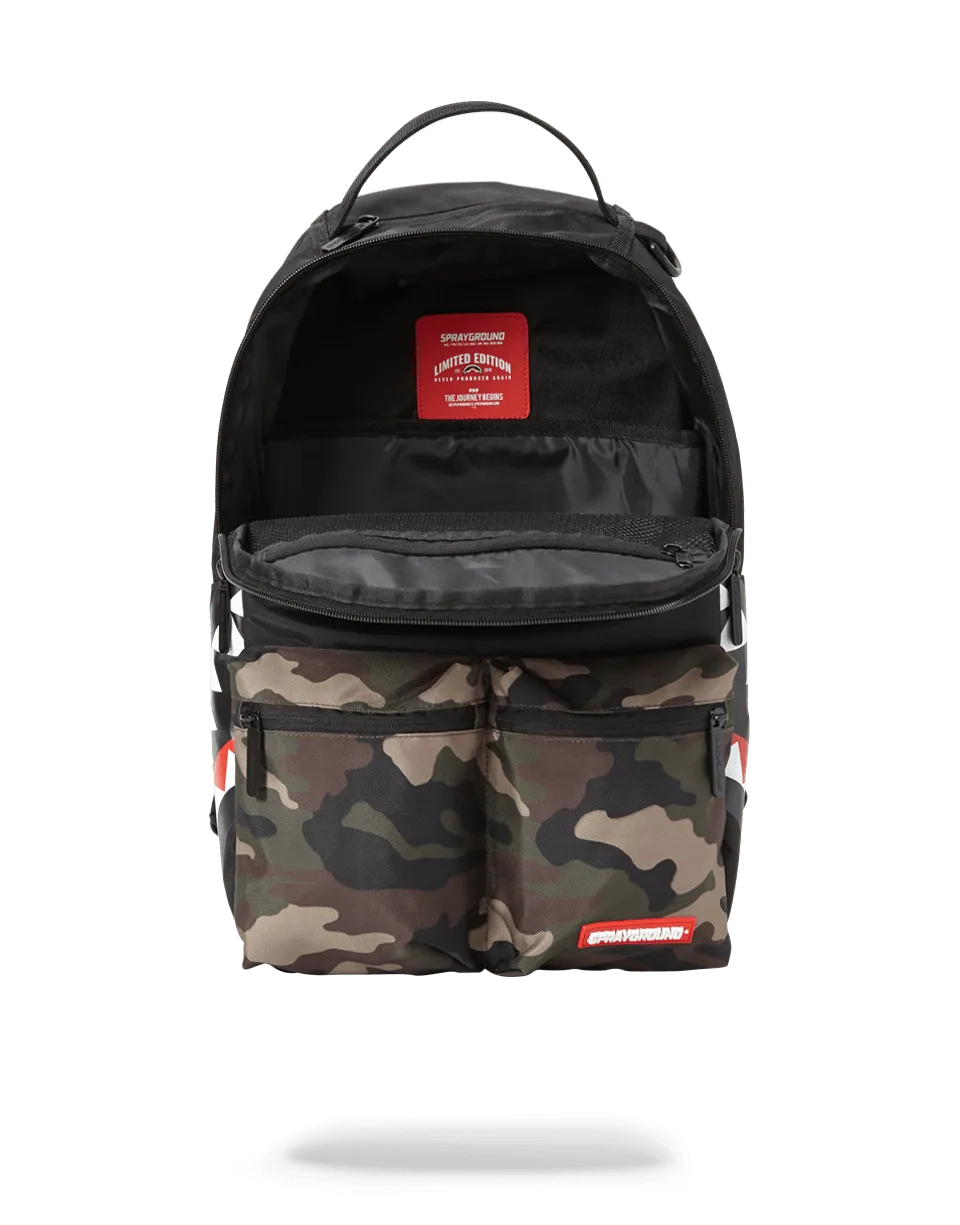 CAMO SIDE SHARK DOUBLE CARGO