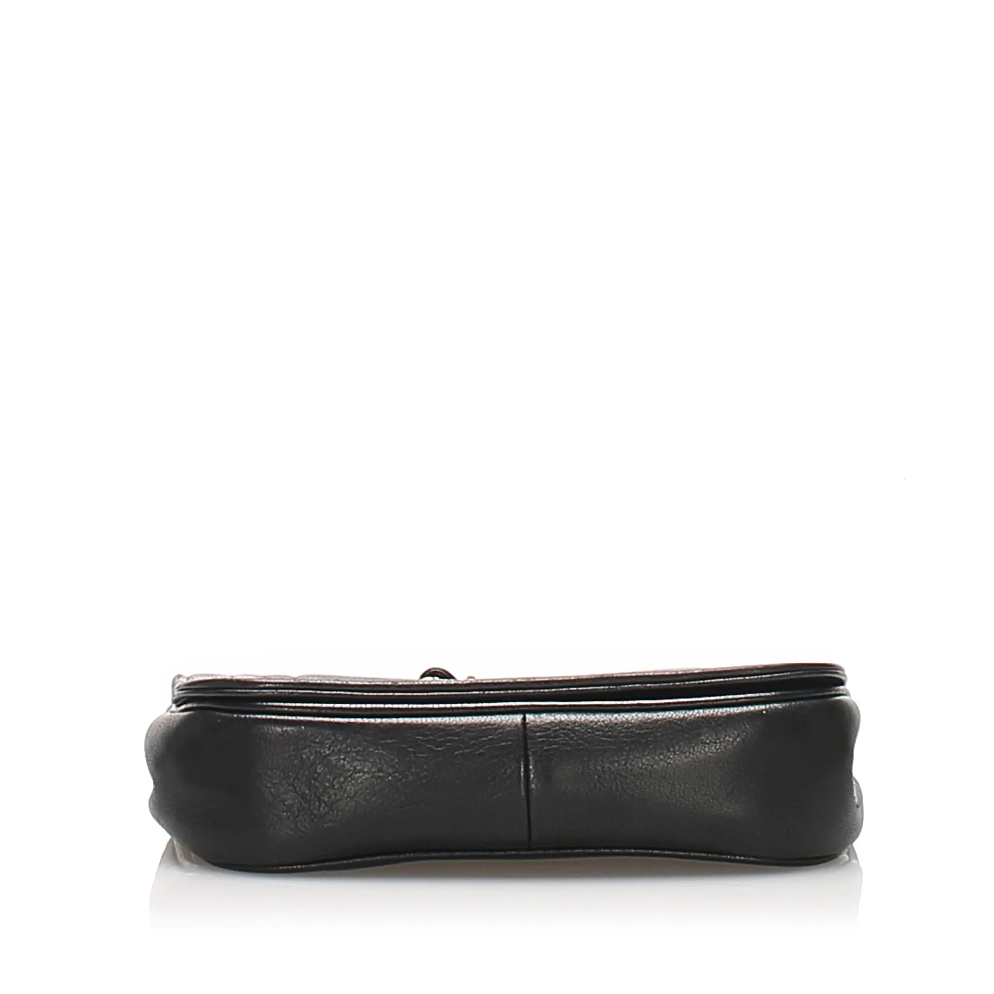 CC Lambskin Leather Crossbody Bag Black