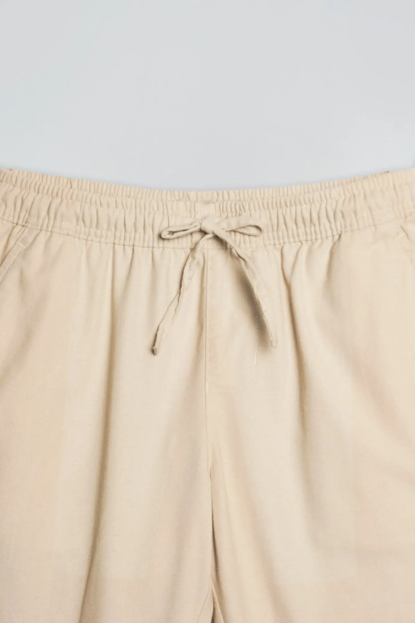 Chic Fit Linen Pull-On Trousers