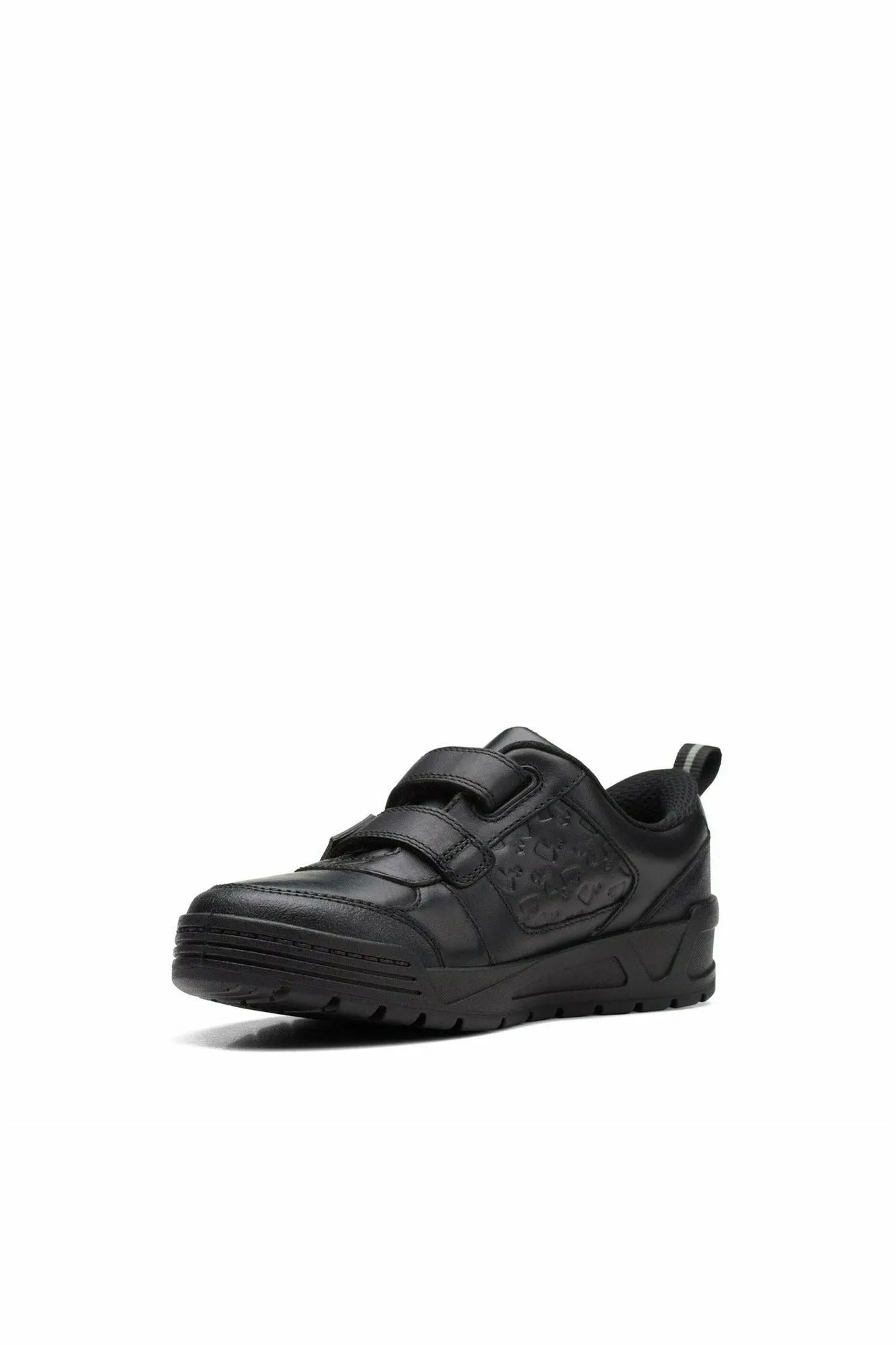 Clarks Palmer Mist Older in black leather