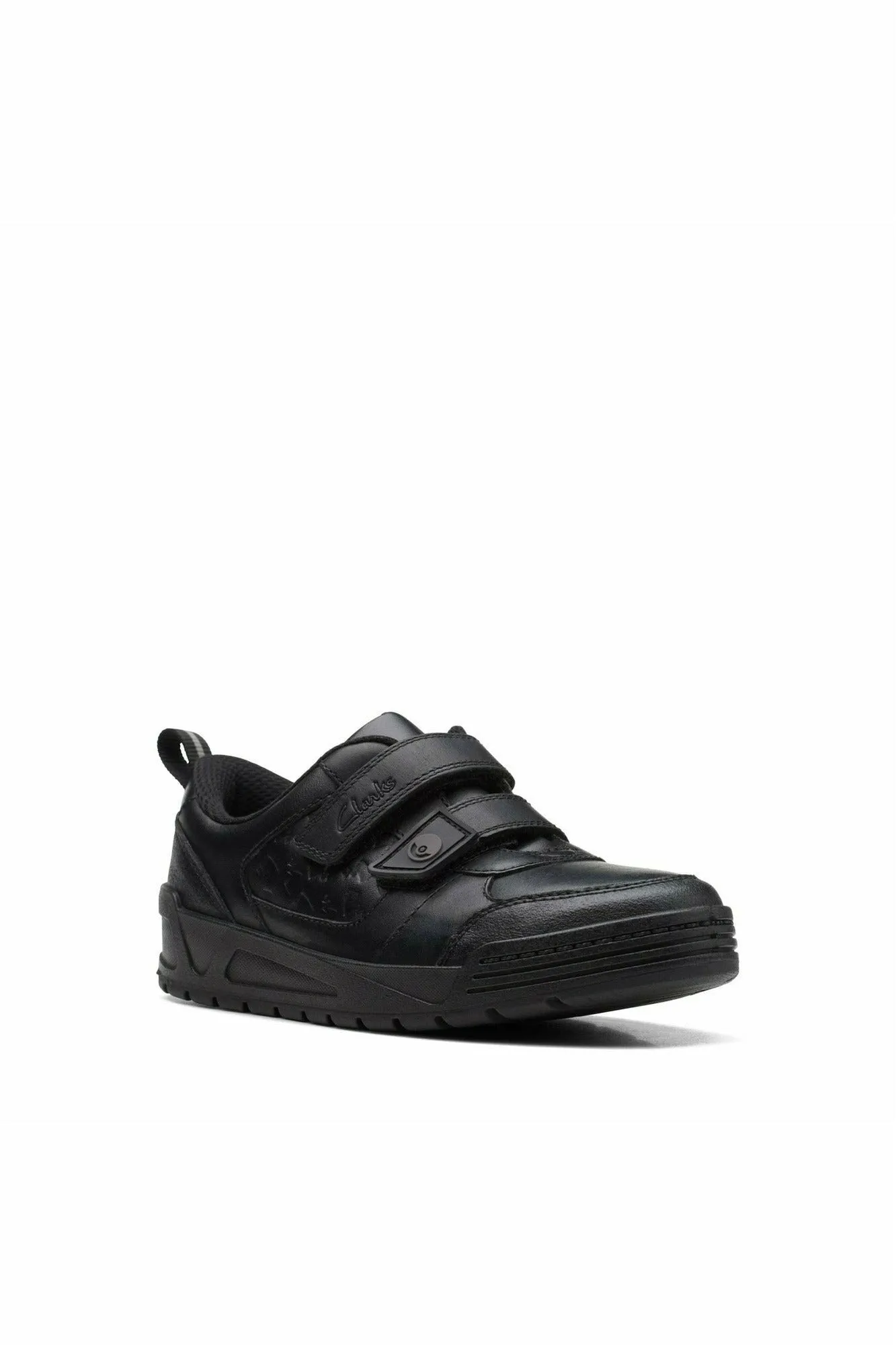 Clarks Palmer Mist Older in black leather