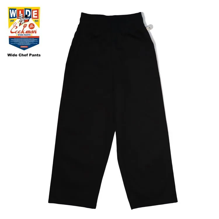 Cookman Wide Chef Pants - Black