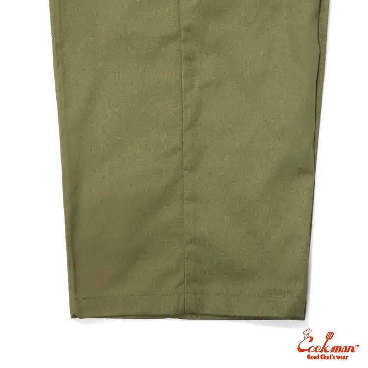 Cookman Wide Chef Pants Cargo - Olive