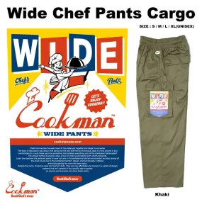 Cookman Wide Chef Pants Cargo - Olive