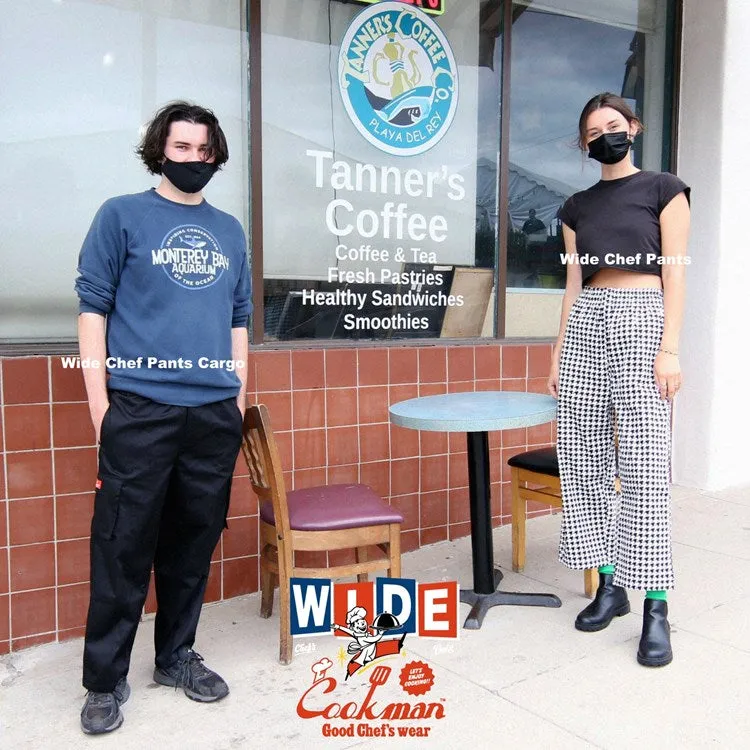 Cookman Wide Chef Pants - Chidori