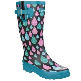 Cotswold Womens Burghley Waterproof Pull On Wellingtons