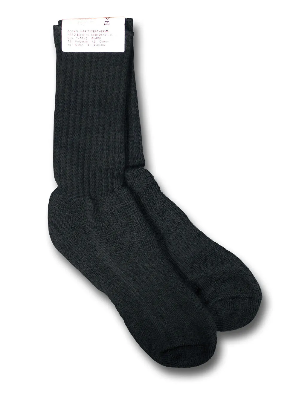 DESERT SOCKS WARM WEATHER (BLACK)