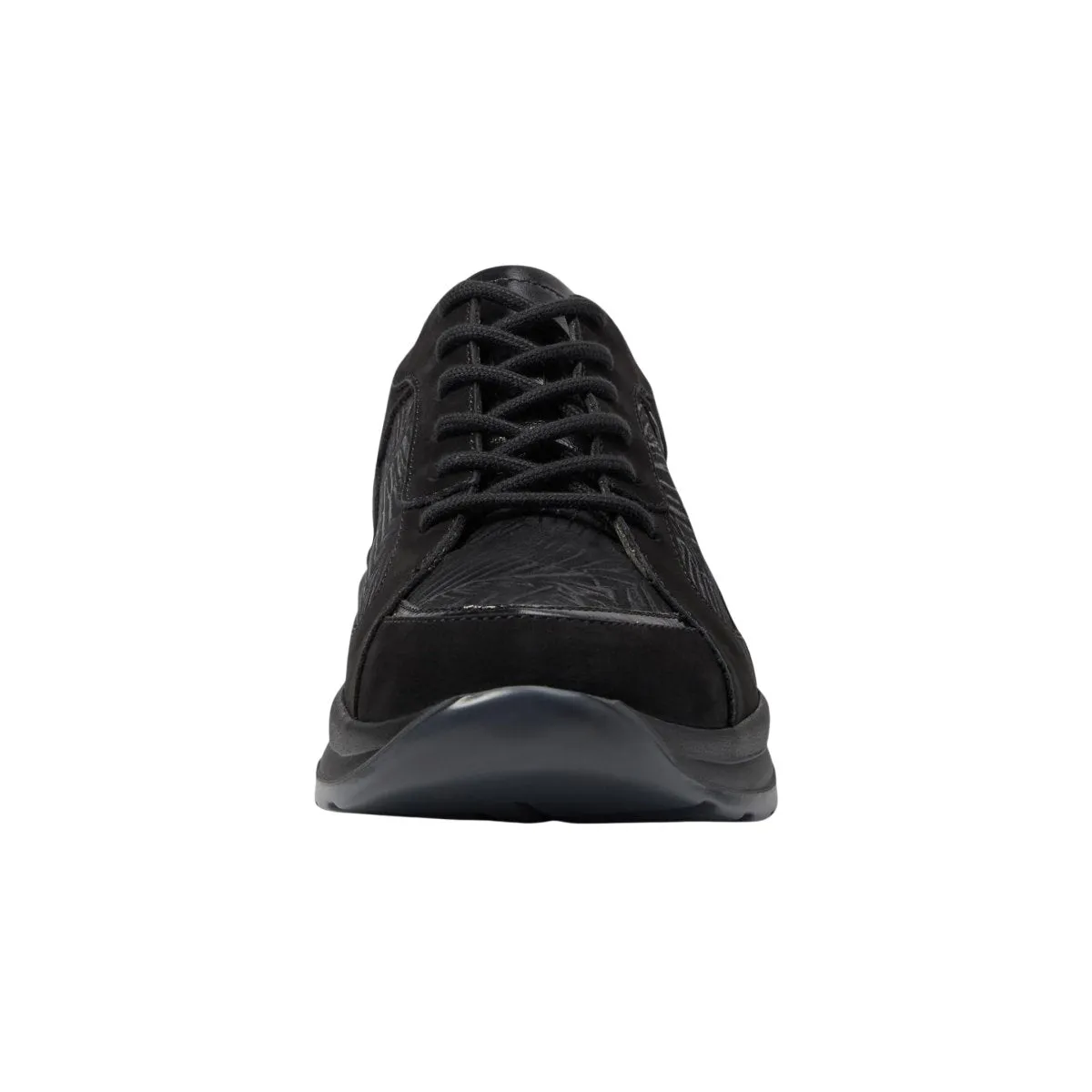 Finn Comfort Women's Piccadilly Black Suede/Patent