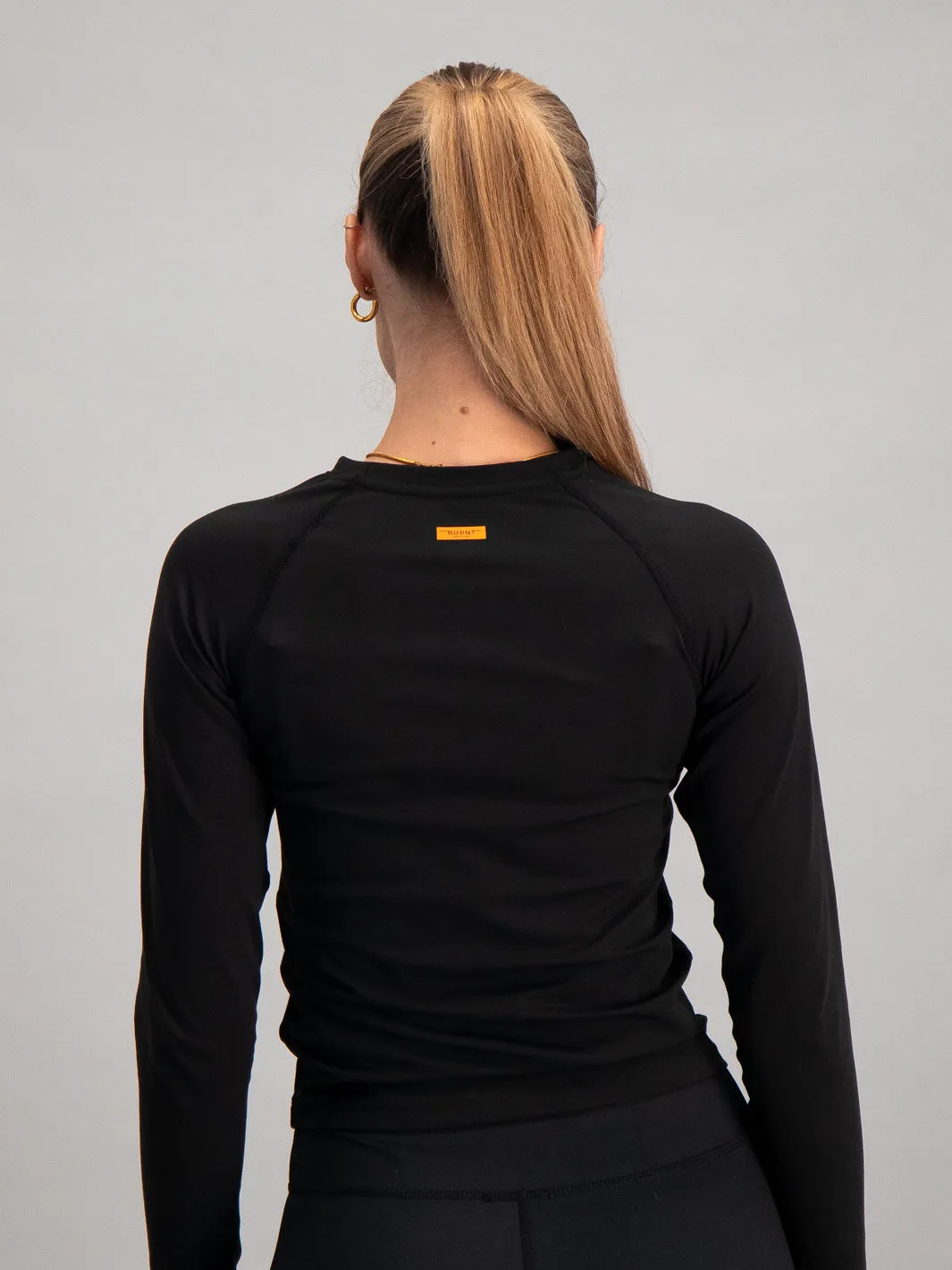 Fitted Long Sleeve - Black