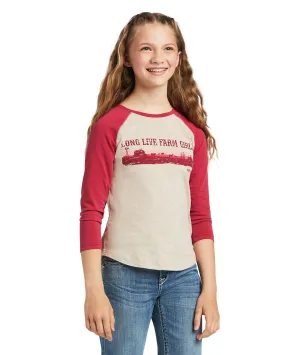 Girls' REAL Long Live Tee