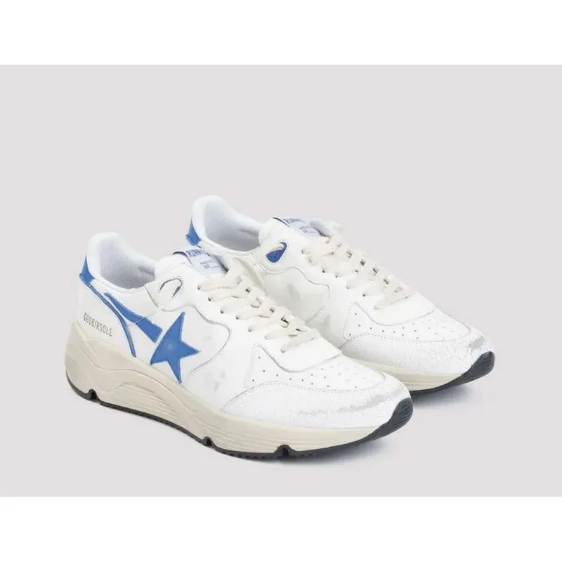 Golden Goose | Super Star White and Light Blue