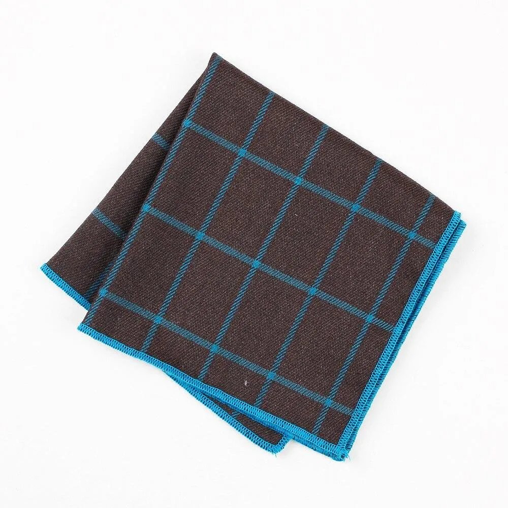 Graph Check Cotton Handkerchief