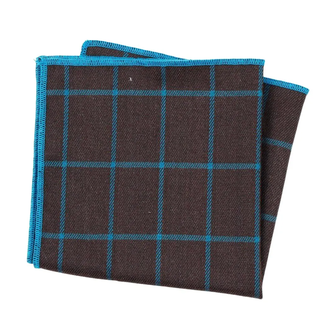 Graph Check Cotton Handkerchief