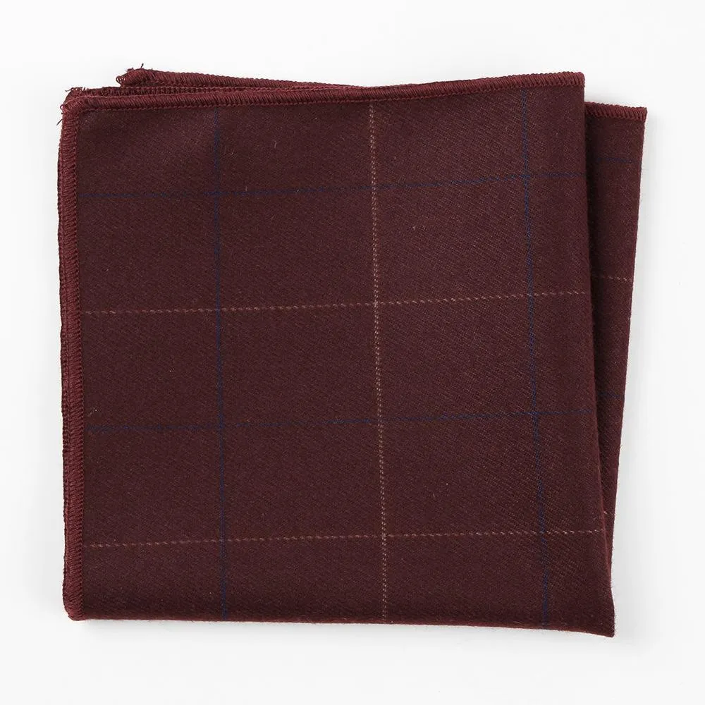 Graph Check Cotton Handkerchief