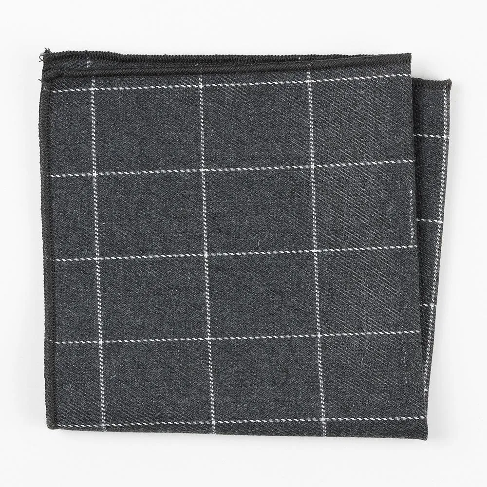 Graph Check Cotton Handkerchief