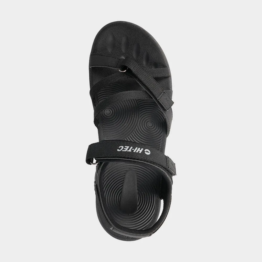 Hi-Tec Womens Anselia Strap Sandals Black _ 182392 _ Black