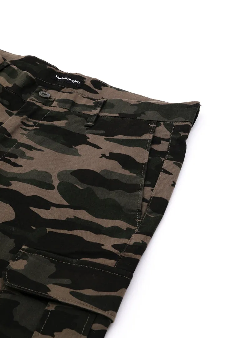 Hunter Camo Stretch Cargo Shorts