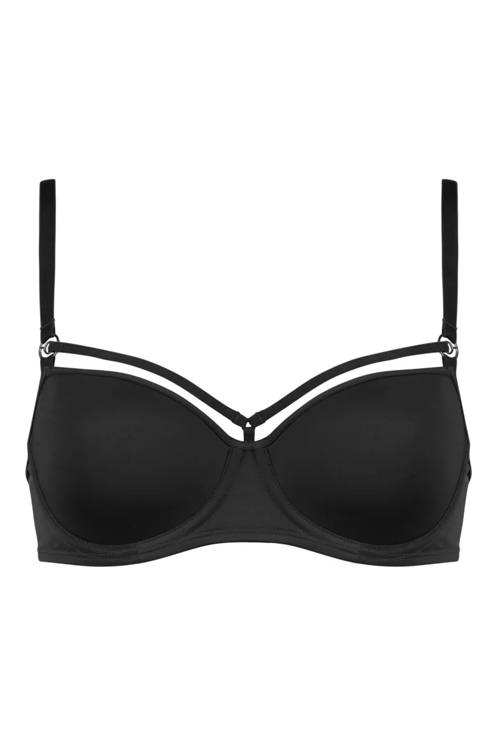 Marlies Dekkers Space Odyssey Balcony Bra, Cups D-F, Black (164501)