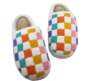 Multi Checked Slipper