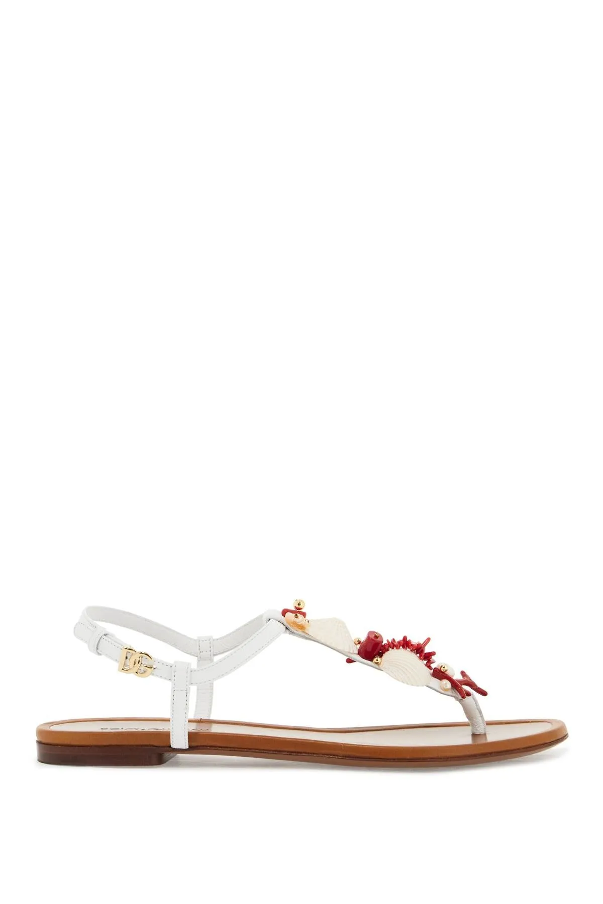 NAPPA FLIP-FLOPS WITH CORAL