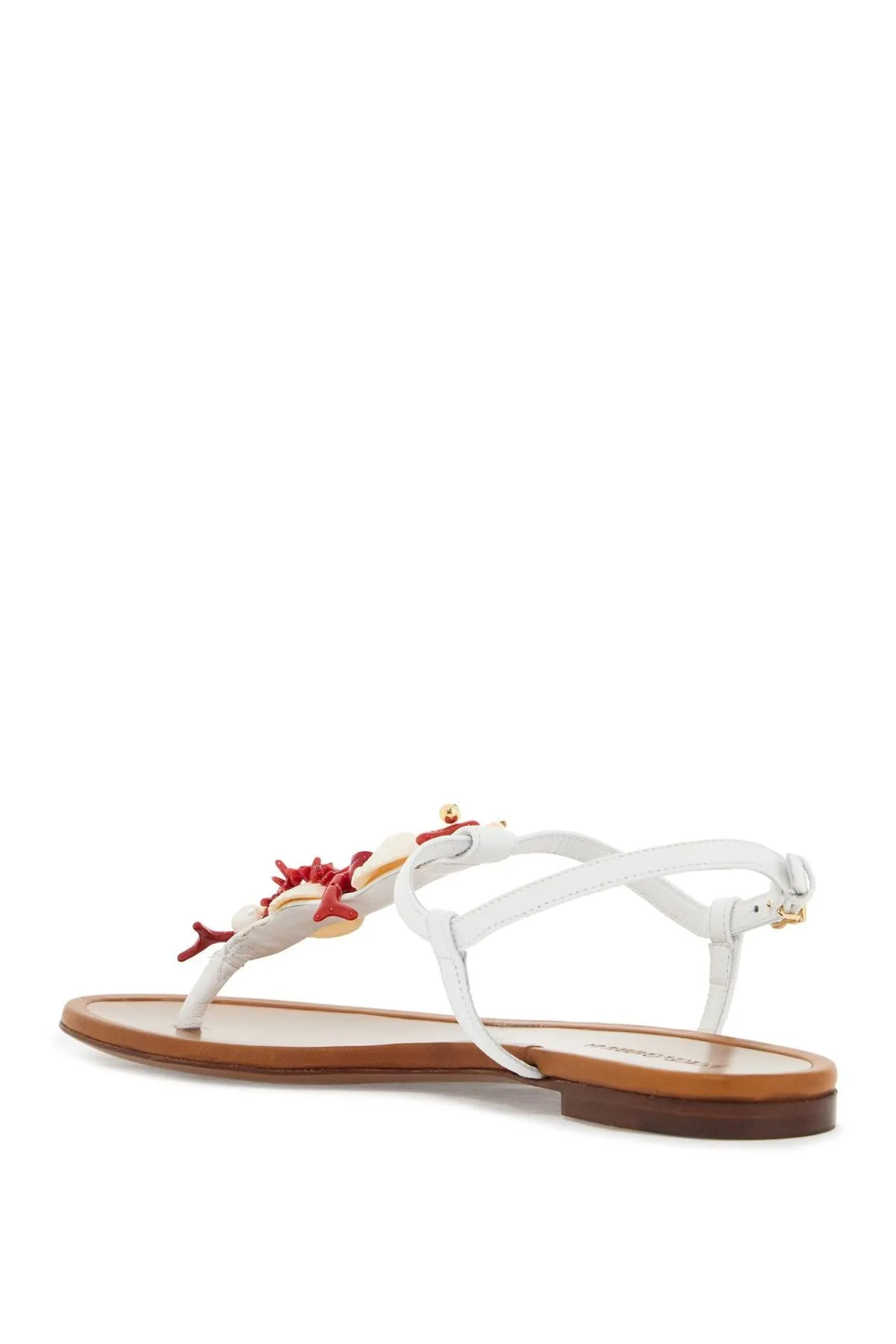 NAPPA FLIP-FLOPS WITH CORAL