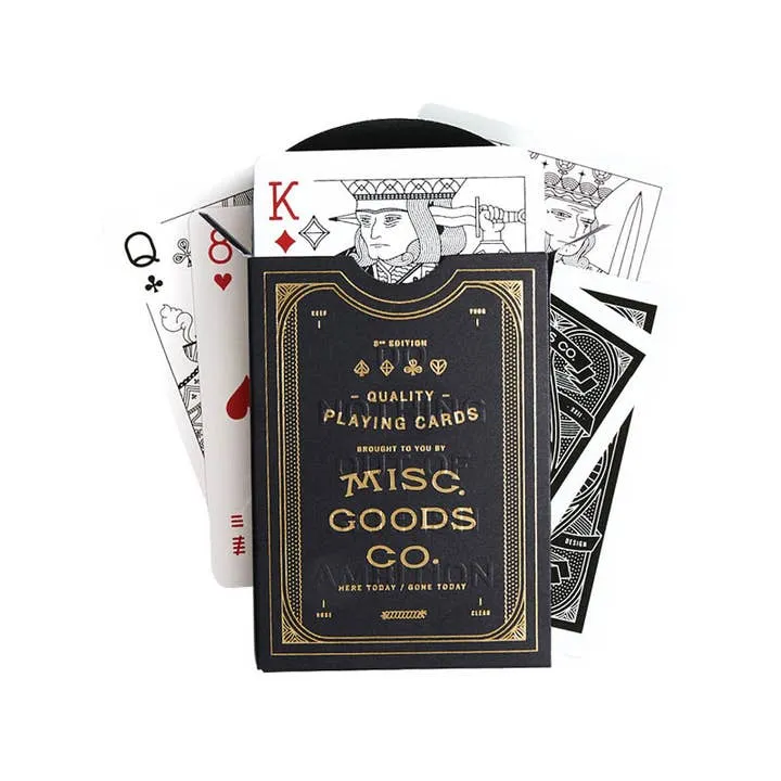 Playing Cards - Black