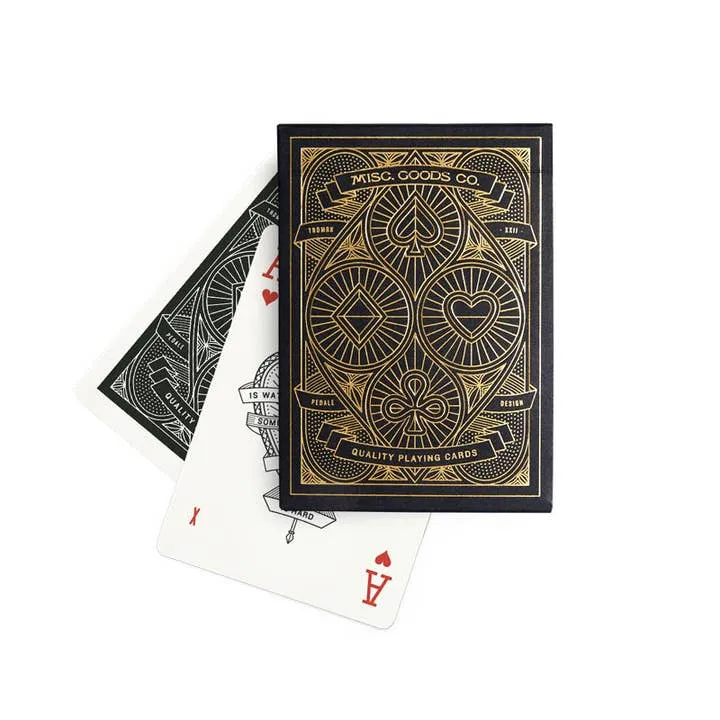 Playing Cards - Black