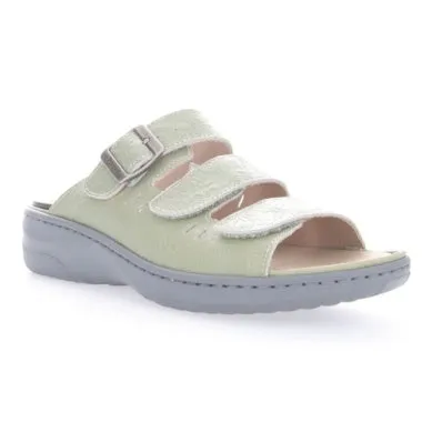 Propet Women Breezy Walker Slide (Summer Green)