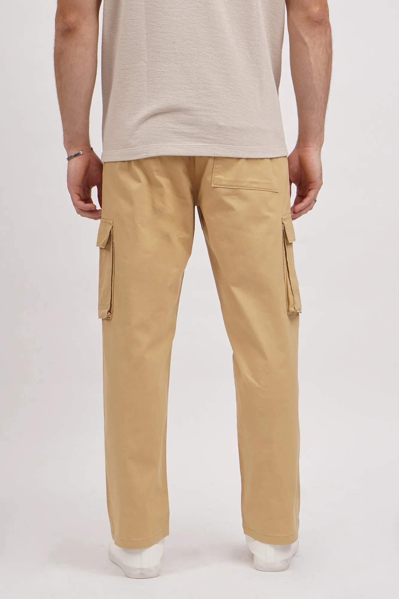 Pull-On Cargo Trousers