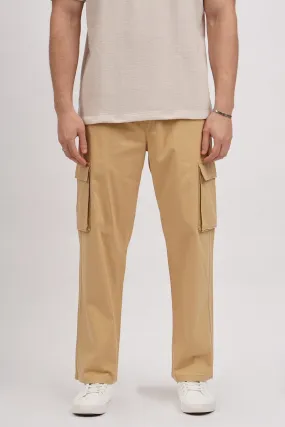 Pull-On Cargo Trousers