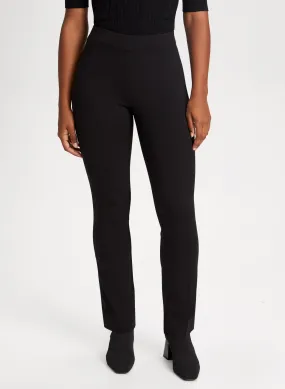 Pull-On Straight Leg Pants