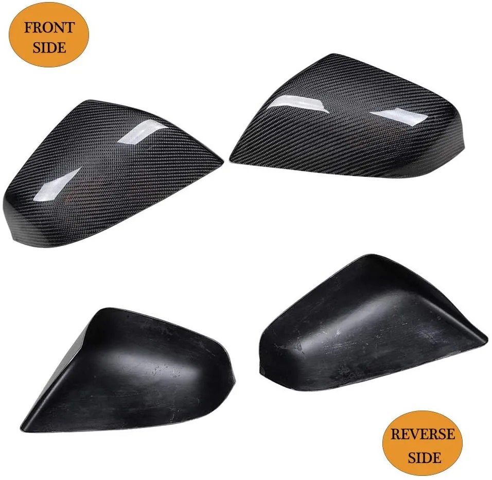 Real Carbon Rear View Mirrors cover for Tesla Model S 2016-2020