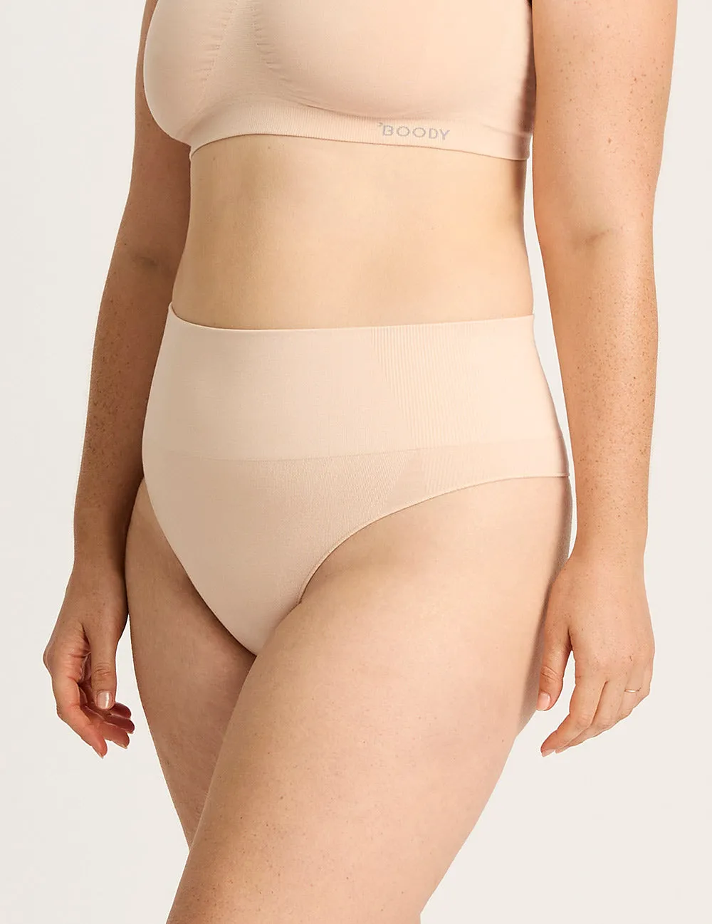 Shaper High Waist G-String - Shell