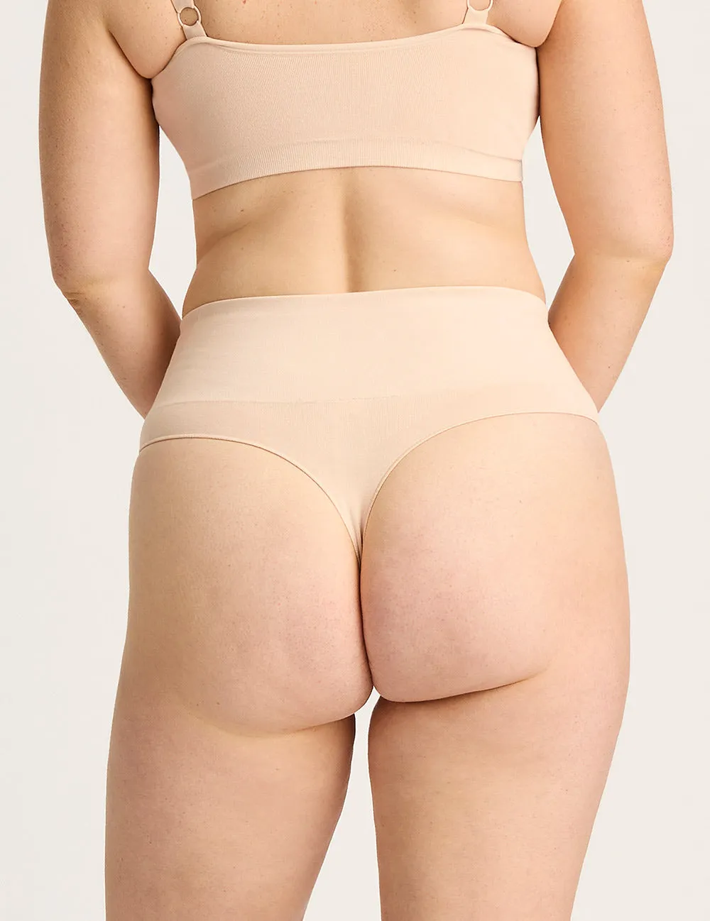 Shaper High Waist G-String - Shell