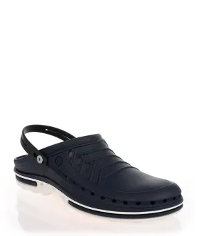 Wock Mens Clog 03 White & Navy